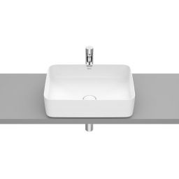 Roca Inspira umywalka 50x37 cm prostokątna nablatowa biała A327530620