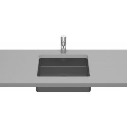 Roca Inspira umywalka 43x32,5 cm podblatowa onyx A327536640