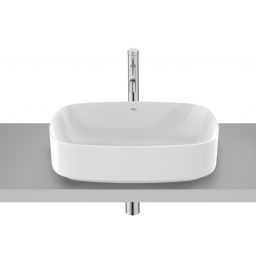 Roca Ona umywalka 50x37 cm prostokątna nablatowa biała A3275L0S00