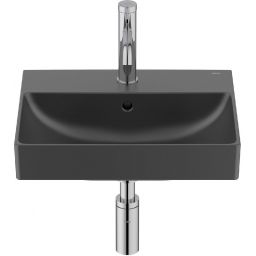 Roca Ona umywalka 45x36 cm prostokątna ścienna czarna A327682080