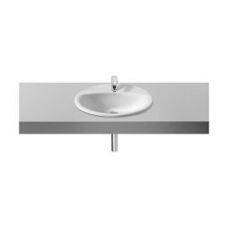 Roca Aloa umywalka 56x47,5 cm wpuszczana Supraglaze biała A327865S00