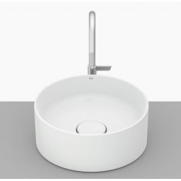 Roca Terra umywalka 30x30 cm okrągła nablatowa biała A32787U000
