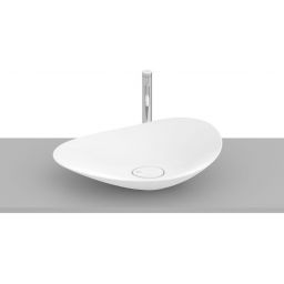 Roca Ohtake umywalka 62,5x38,5 cm nablatowa biały mat A327A1P620