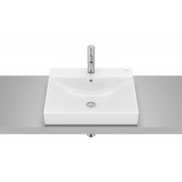 Roca Ona umywalka 50x45 cm prostokątna nablatowa biała A32768LS00