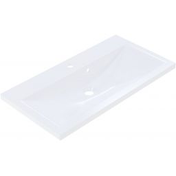 Ruvetti Idalia umywalka 80x42 cm prostokątna wpuszczana biała DOL_ID8042