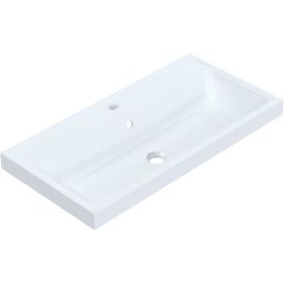 Ruvetti Irmina umywalka 80x40 cm prostokątna wpuszczana biała DOL_IR8040