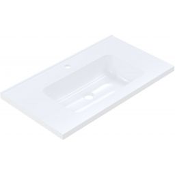 Ruvetti Ivana umywalka 80x45 cm prostokątna wpuszczana biała DOL_IVA80