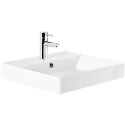 Sanindusa Novelda umywalka 50x45,5 cm prostokątna ścienna biała 118100004