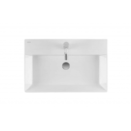 Sanindusa Novelda umywalka 70x45,5 cm prostokątna ścienna biała 118120004