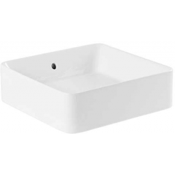 Sanindusa Sanlife umywalka 40,2x40,2 cm kwadratowa nablatowa biała 136729004