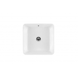 Sanindusa Sanlife umywalka 40,2x40,2 cm kwadratowa nablatowa biała 136729004