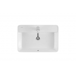 Sanindusa Sanlife umywalka 60x40 cm prostokątna ścienna biała 136910004