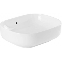 Sanindusa Sanibold umywalka 47,5x40 cm prostokątna nablatowa biała 137300004