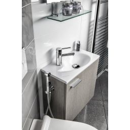 Sapho Aqua umywalka 50,5x25 cm meblowa prostokątna biała 10053