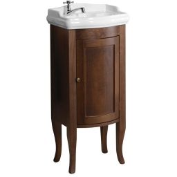 Sapho Retro szafka łazienkowa 36,5 cm stojąca drewno bukowe brąz 1640