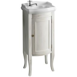 Sapho Retro szafka 36,5 cm stojąca drewno świerkowe białe 1641