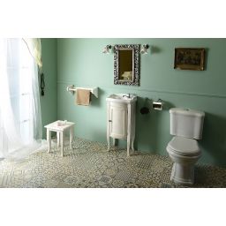 Sapho Retro szafka 36,5 cm stojąca drewno świerkowe białe 1641