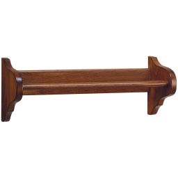 Sapho Retro wieszak na ręcznik 50 cm drążek pojedynczy drewno bukowe brąz 1671