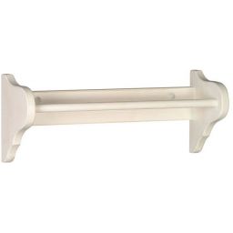 Sapho Retro wieszak na ręcznik 50 cm drążek pojedynczy drewno świerkowe białe 1682