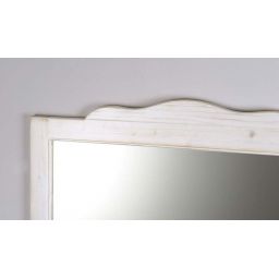 Sapho Retro lustro łazienkowe 89x115,5 cm drewno świerkowe białe 1687