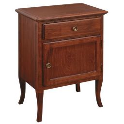 Sapho Retro szafka 60 cm boczna prawa stojąca drewno bukowe brąz 1690