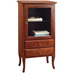 Sapho Retro szafka 60 cm boczna prawa stojąca drewno bukowe brąz 1699