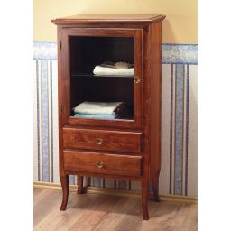 Sapho Retro szafka 60 cm boczna lewa stojąca drewno bukowe brąz 1709