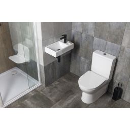 Sapho Minos umywalka 45x26 cm ścienna prostokątna prawa biała 4057