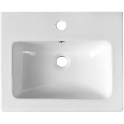 Sapho Practico umywalka 50x40 cm meblowa prostokątna biała 44050