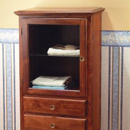 Sapho Retro szafka 60 cm boczna lewa stojąca drewno bukowe brąz 1709
