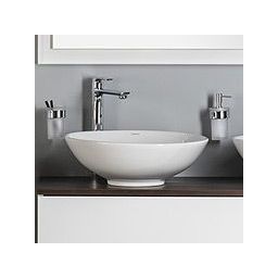Sapho Dimp umywalka 46 cm nablatowa okrągła biała WH060