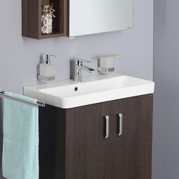 Sapho Thalie umywalka 70x37 cm meblowa prostokątna biała TH11070