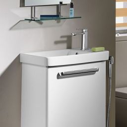 Sapho Luxa umywalka 55x30 cm meblowa prostokątna biała 11054