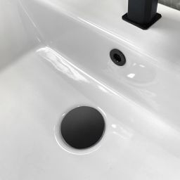 Sapho osłona przelewu czarny AR911