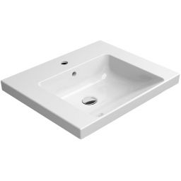 GSI Norm umywalka 60x50 cm prostokątna ścienna biała 8635111