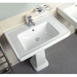 GSI Classic umywalka 60x46 cm prostokątna ścienna biała 8731111