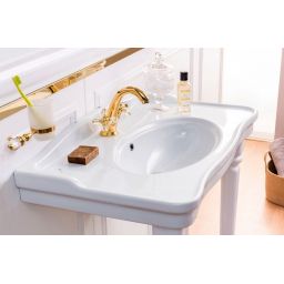 Creavit Antik umywalka 80x50 cm ścienna biała AN080