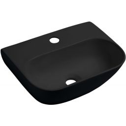 Sapho Small Nerissa umywalka 42x29 cm ścienna czarny mat AR265B