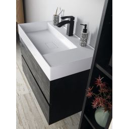 Sapho Godiva umywalka 83x44 cm ścienna prostokątna biała GU083L