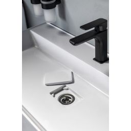 Sapho Godiva umywalka 96x44 cm ścienna prostokątna biała GU096