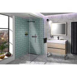 Sapho Godiva umywalka 96x44 cm ścienna prostokątna biała GU096