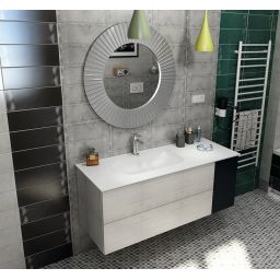 Sapho Impala umywalka 67,2x35,5 cm prostokątna wpuszczana-podblatowa biała IM630