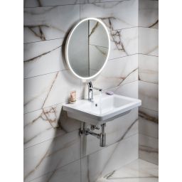 Sapho City umywalka 60x45 cm meblowa prostokątna biała KE060