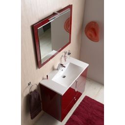 Sapho Maria umywalka 90x46 cm meblowa prostokątna biała MA090