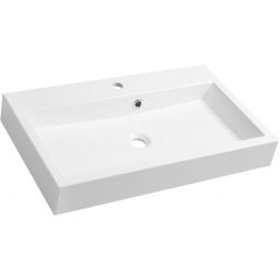 Sapho Orinoko umywalka 70x42 cm ścienna prostokątna biała OR070