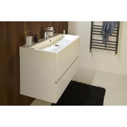 Sapho Orinoko umywalka 100x42 cm ścienna prostokątna biała OR100