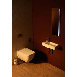 Sapho Ariana umywalka 50x25 cm prostokątna ścienna biała SM012