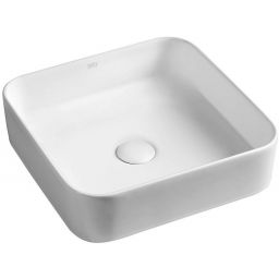 Sapho Blade umywalka 40x40 cm nablatowa kwadratowa biała WH050