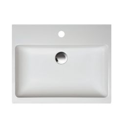 Sanplast Free Mineral umywalka prostokątna 50x40 cm Unbo-M/Free 640-280-1100-01-000