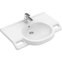 Villeroy & Boch O.Novo Vita umywalka 80x55 cm ścienna dla niepełnosprawnych biała 41208001